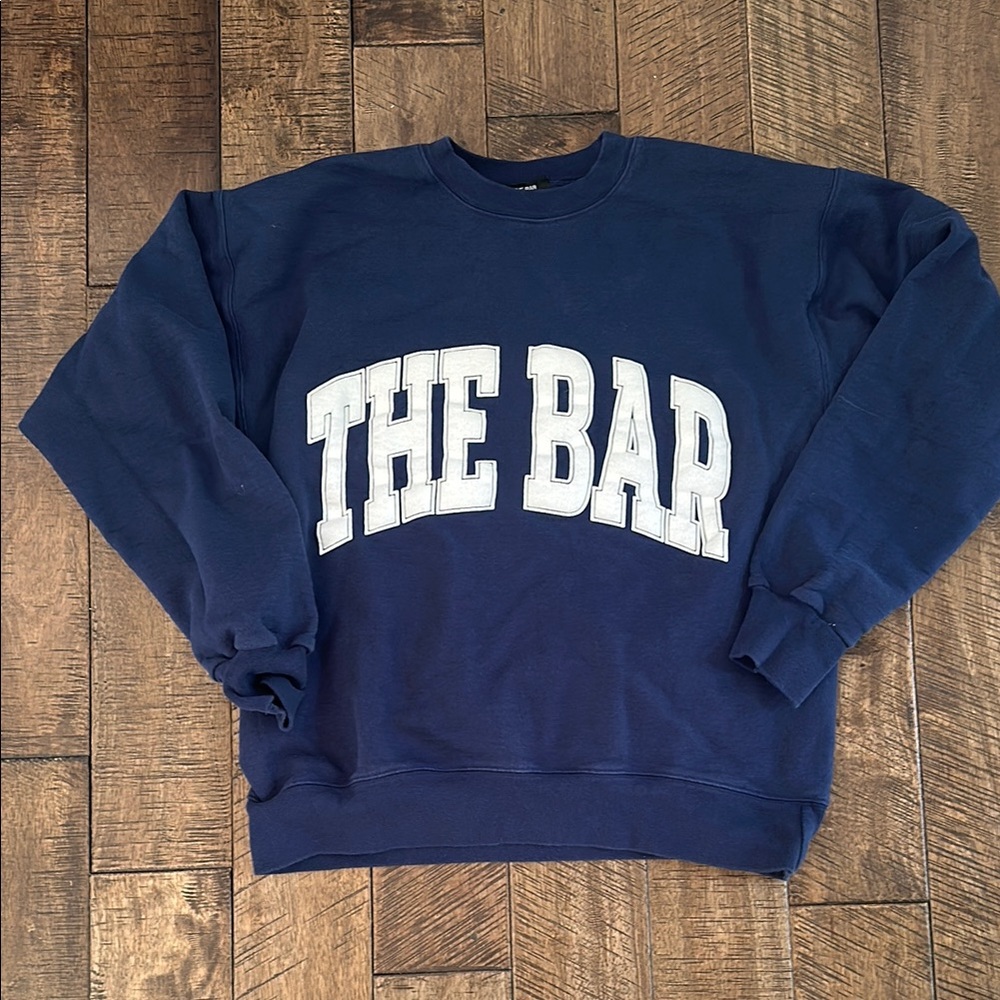 Navy Blue Crewneck Sweater